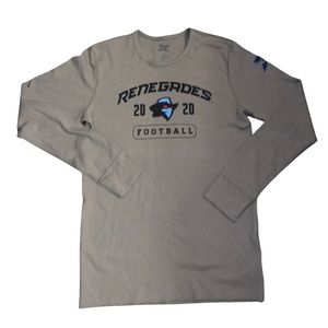 Vintage Dallas Renegades Long Sleeve Thermal Shirt: Adult Large: XFL Football